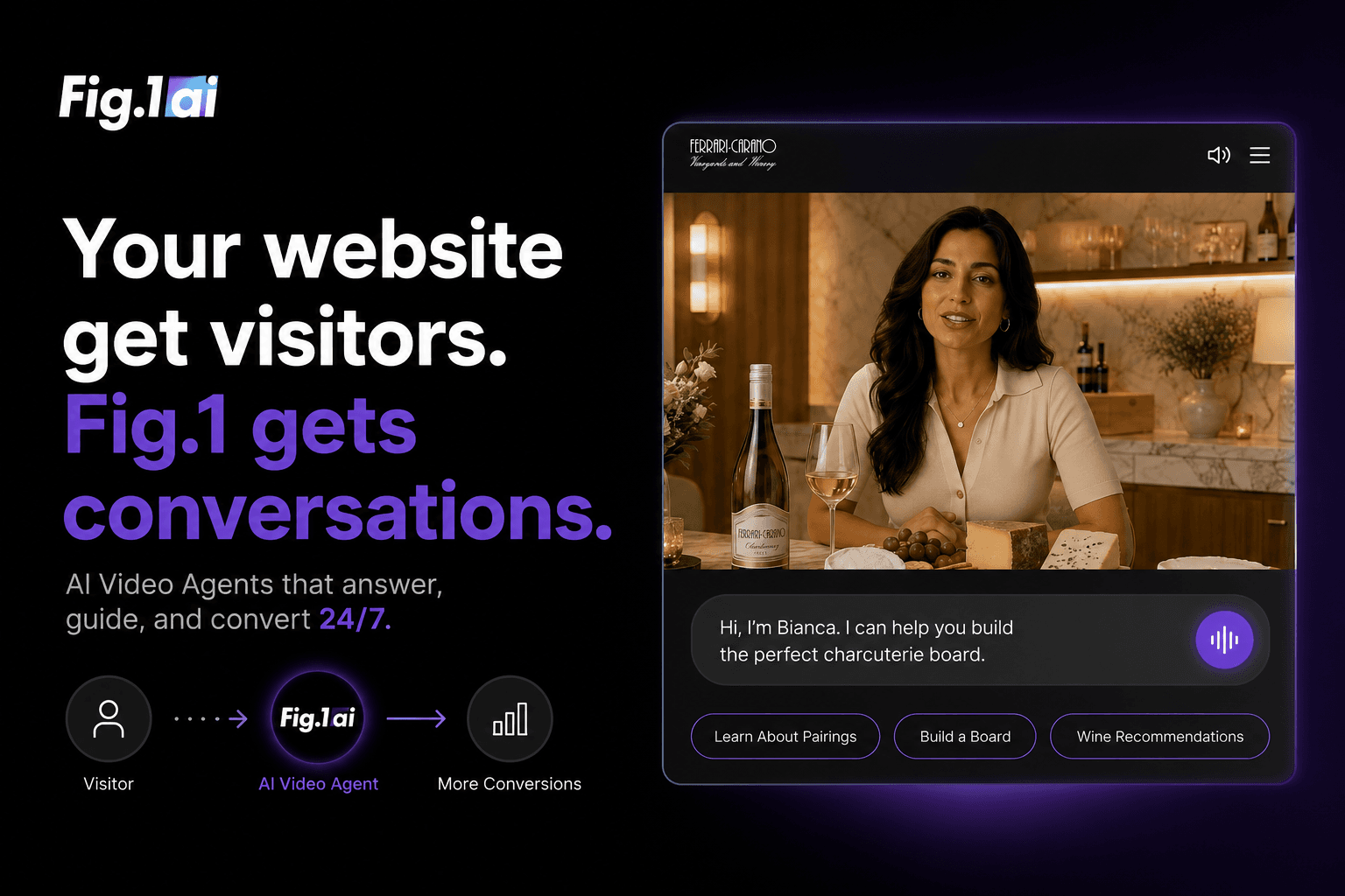 A website reimagined as a live salesperson — Brand Agents replace static pages with real conversations